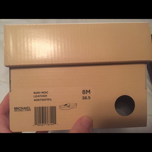 Michael Kors leather Suki Moc shoe size 8M - Picture 5 of 6